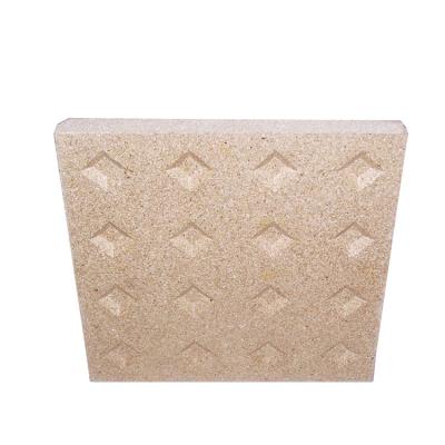 China Nontoxic Yellow Vermiculite Insulation Board Sheets Lightweight for sale