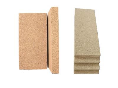 China Fireplace Refractory Vermiculite Insulation Board Heatproof For Steel Ladles for sale