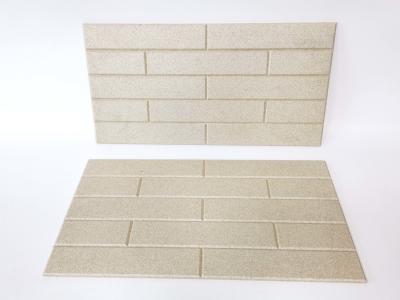 China Vermiculite Refractory Board Brick Patterned For Stoves Fire Retardant for sale