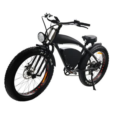 China Fat Tire 48v Aluminum Alloy Mountain Bike Enduro Electric Bicycle Classic Fat Tire Electric Bike for sale