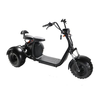 China 3 Wheel Unisex Commercial Outdoor Faster Retro Motorbike Electric Scooter Bicycle For Men for sale