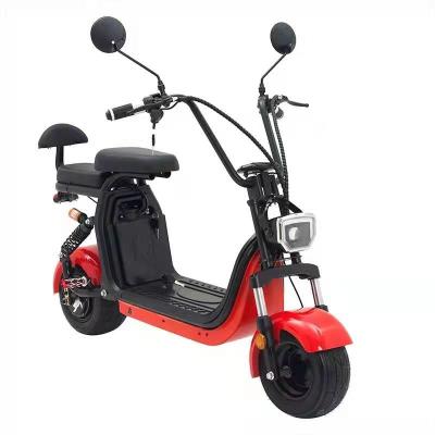 China HL005 unisex 1000W 48V customized color two seat e scooter citycoco big power citycoco electric scooter for sale