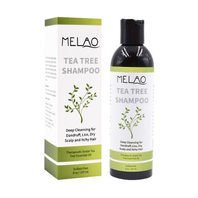 China Tea Tree Organic Oil Natural Oily Hair Regenerating Clear Hair Shampoo For Men And Women for sale