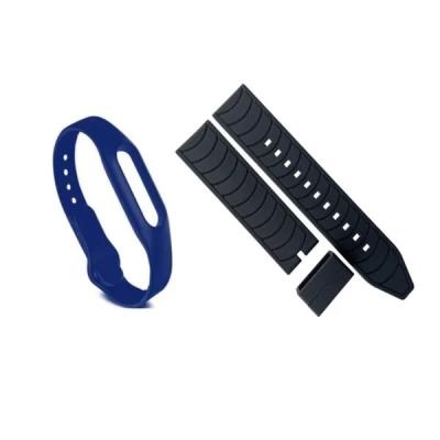 China Wear Resistance Custom Silicon TPU Rubber Watch Band Shell Material Injection Molding for sale