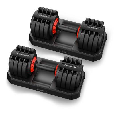 China Durable good quality dumbbell bar weighs 20 kg adjustable dumbell / dumbbell set 20kg for weightlifting for sale