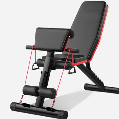 China Durable Multifunctional Flat Gym Dumbbel Sit Up Dumbbell Bench Weightlifting Adjustable Rack for sale