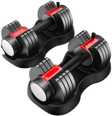 China Pro Cheapest Durable 5kg Dumbells Weights Adjustable Dumbbells 12.5lb 25lbs For Lady for sale