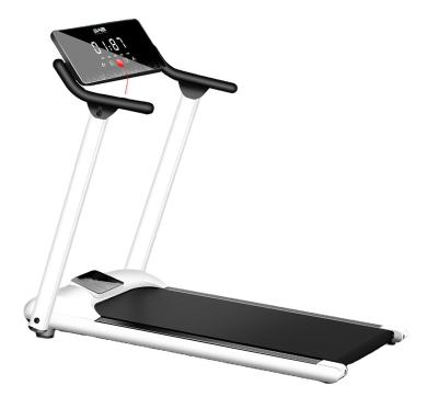 China Full Screen Eco-friendly Folding Running Machine LED Fitness Equipment Gym Life Electric Fitness Treadmill for sale