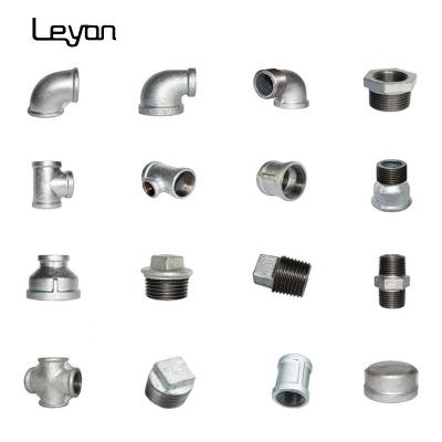 China Water Plumbing Water Galvanized Malleable Iron Pipe Fittings NPT BSP Connect for sale