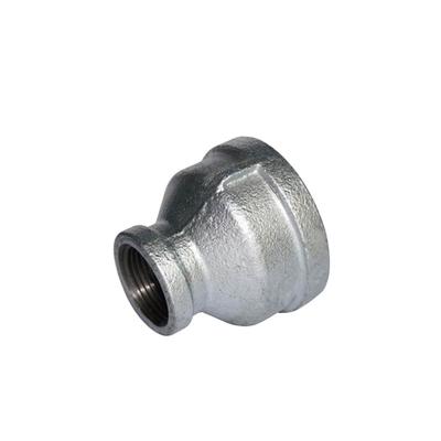 China Joining Pipe Lines Galvanized Pipe Fitting NPT Female Socket DN 15/20/25/30 Malleable Casting Iron Reducing Socket Pipe Fittings for sale