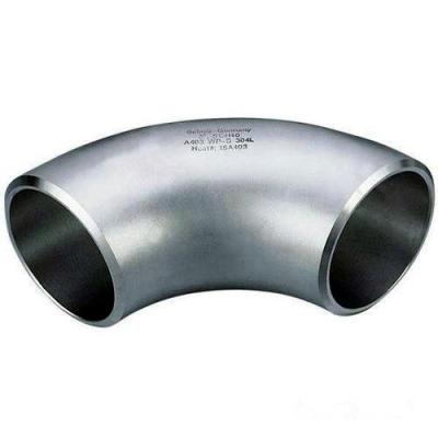 China TP304 304l 316L Stock Elbow Stainless Steel Pipe Fittings Customized Round for sale