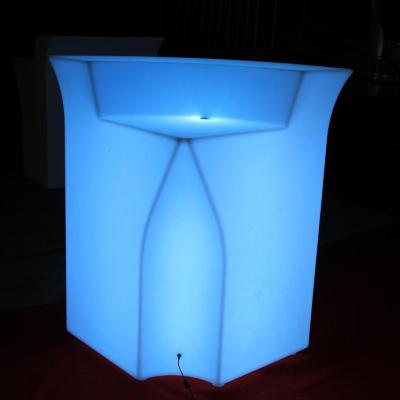 China Illuminting bar chair led bar counter/plastic bar counter/club led bar counter for sale