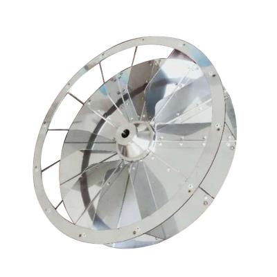 China 330mm Diameter 430 Special Stainless Steel Oven Blower Wheel YYH370-4W for sale