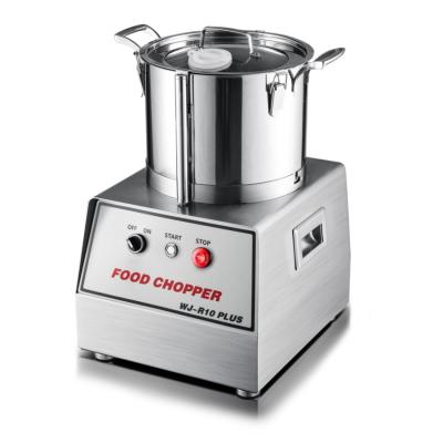 China 1100W Commercial Stainless Steel Electric Food And Vegetable Chopper With 10L Capacity 400*440*570 (mm) for sale