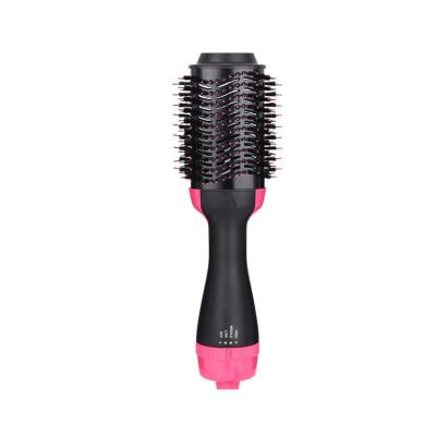 China Hot selling ionic multifunctional three-in-one the hot air comb hair curler straightening comb and hair dryer for sale