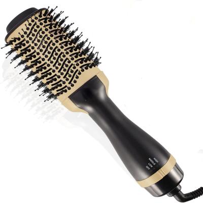 China Factory Supply Multifunctional Ionic Hot Air Comb and Negative Ion Blowing Comb Integrated Straight Hair Dryer for sale