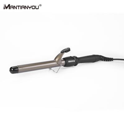 China Safety M-8858 Ceramic Digital Professional Hair Curler Curling Iron for sale