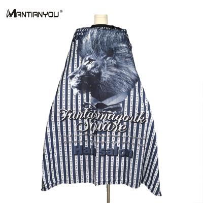 China Barber Cape Custom Printed Personalized Fashion Hairdressing Cape Professional Hair Salon Cape for sale