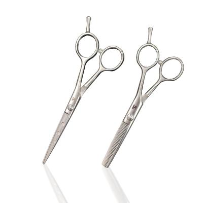 China Professional 5.5 Inch Barber Hair Thinning Scissors Stainless Steel Hair Cutting Scissors Shears Professional Hair Cutting Scissors Suit for sale