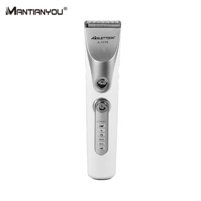 China Commercial Stainless Steel Rechargeable Blades Styling Professional Clipper for sale