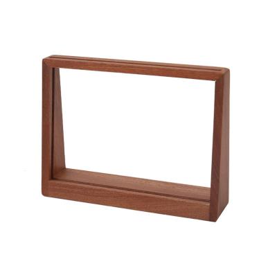 China Custom Photo Frame Beech Logo Home Decorative Wooden Picture Painting Wood Frame for sale