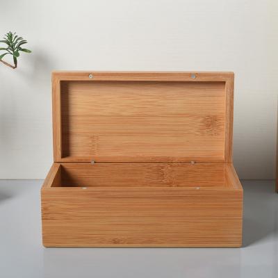 China Best quality natural material hot sale factory packing box custom wholesale wood storage box for sale