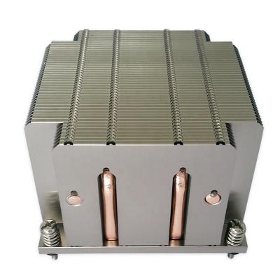 China Heatsink server China-made cpu cooler Phytium 2000 plus cpu cooler laser chip heatsink for sale