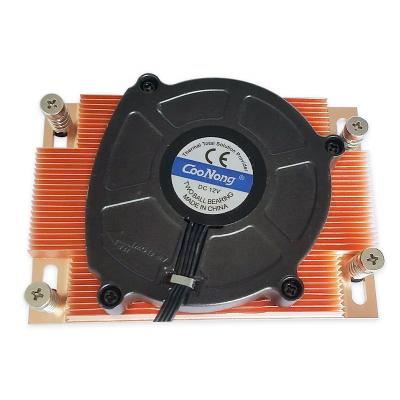 China Computer Case EPYC SP3 TR4 CPU Server Heatsink 1U Copper Industrial Computer CPU Fan for sale