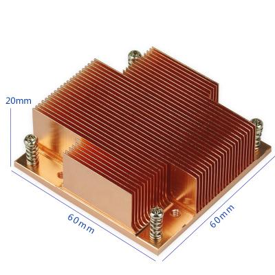 China Industry PGA988 PM989 Computer CPU Cooler Industrial Computer Film LED Laser Chip Copper Cooling Heatsink for sale