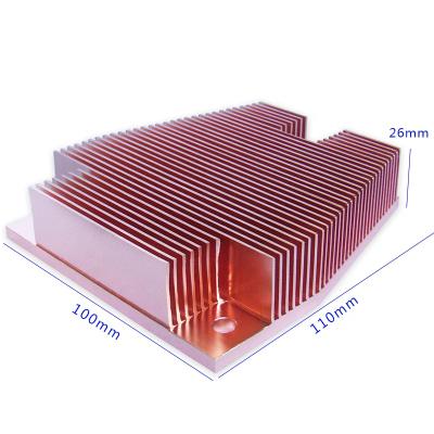 China China Customized Led CNC Machining Aluminum / Copper Led Radiator for sale