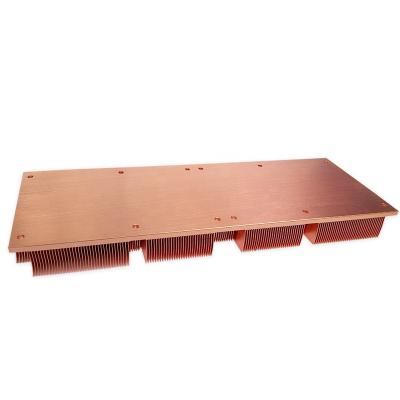 China China Led CNC Machining Customized Large Aluminum / Copper Industrial Heatsink Laser Heatsink for sale