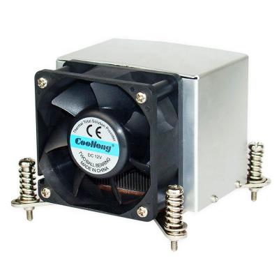 China Computer Case 1150 1151 1155 1156 Server CPU Cooler 2U Chassis Small Industrial Computer Heatsinks for sale