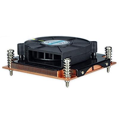 China High Quality Computer Case Copper And Aluminum LGA1150 / 1155 / 1156 7515mm Fan Heatsink for sale