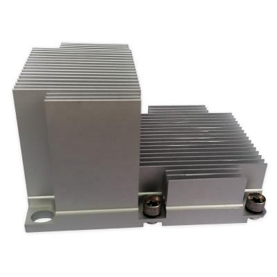 China Aluminum Extruded Radiator LGA 3647 Low Power 2U CPU Heat Sink Cooler for sale