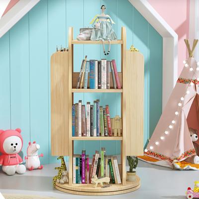 China Wholesale Modern Wooden Furniture Creative Wooden Bookcases Kids Bookshelf Storage Cabinet Shelf Bookshelf Display Rack for sale