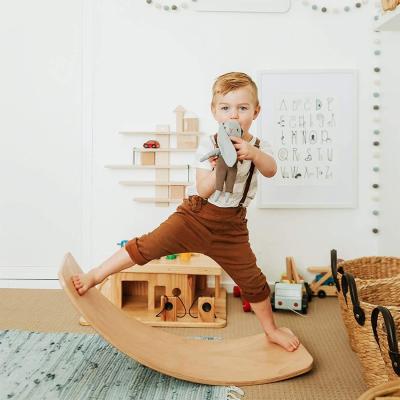 China XIHA Custom Surf Eco-friendly Hot Selling Wooden Kids Balance Board for sale