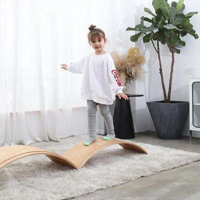 China XIHA Workout Balance Board Shimmy Double Layer Balance Board Stability Wooden Rocking Twisting Trainer Eco-friendly For Kids for sale