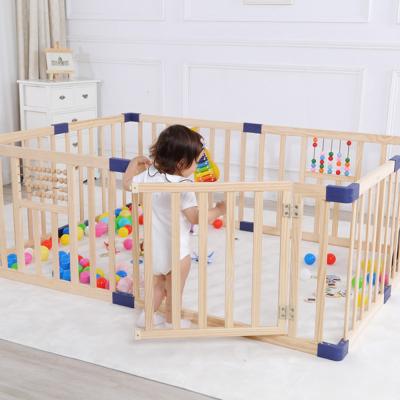 China Durable Wood Playpen Baby Playpen Baby Fence for sale