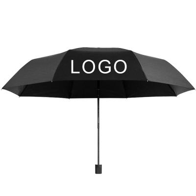 China Asian Zen custom umbrella with logo printing Manual open UV Protection 8 Ribs Folding Umbrella for sale