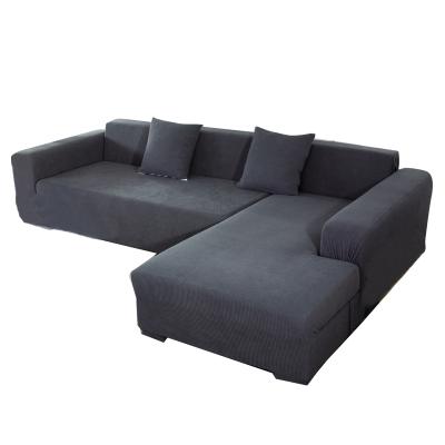 China High Elastic Breathable Comfort Super Soft Stretch Polyester And Spandex Material Sofa Cover To Protec Sofa Wholesale for sale