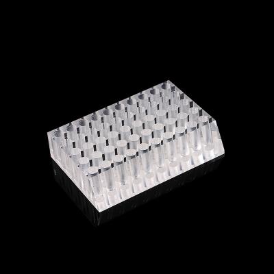 China Eco-friendly Manufacturing Milled Parts Block CNC Glass Polished Acrylic Machining With Router Service for sale