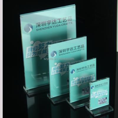 China Durable Clear Table Top Document Holders 5