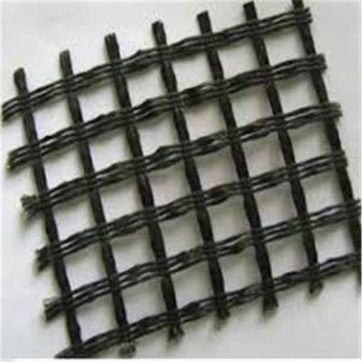 China Contemporary Fiberglass Geogrid Asphalt Fiberglass Geogrid 100/100kn for sale