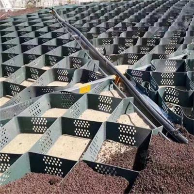 China Lightweight HDPE Geocell Cellular Price 150mm Geocell HDPE Price/Containment System Price Gravel Stabilizer Grid geoceldas for sale