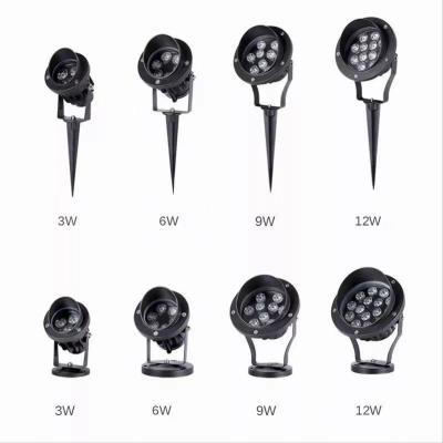 China 12V 24V 110V 220V Outdoor Waterproof LED LANDSCAPE Spotlight 3W 5W 7W 9W 12W 15W 18W 24W 36W COB Tree Lights LED Spike Light for sale