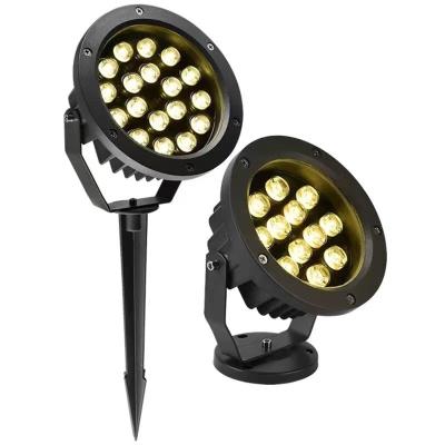 China 220V 110V 24V 12V LANDSCAPE Landscape Villa Hotel Garden Flood Light Outdoor COB LED Spike Light 3W 5W 7W 9W Tree Stake Light for sale