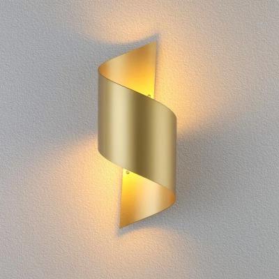 China European High Quality Tempered Glass LED Style Wall Lamp Villa Hotel Decoration Background for sale