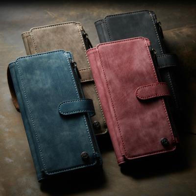 China CaseMe Shockproof Custom Phone Cases For Google Pixel 6 Pro Luxury Leather Case For Oppo Reno 6 Pro Wallet for sale