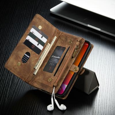 China 2021 New Arrival Cell Phone Accessories CaseMe Wallet Case For iPhone 12 Case Luxury Magnetic Cell Phone Case For iPhone 11 12 pro Max Flip for sale