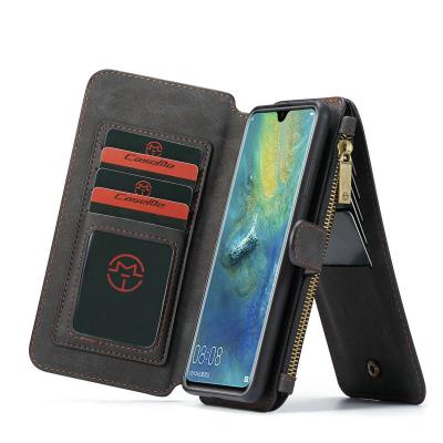 China Multifunctional Wallet Free Shipping Detachable 2 in 1 Wallet Phone Case for Huawei Mate 30 with 14 Card Slots for Huawei P40 Pro P 2021 Smart for sale